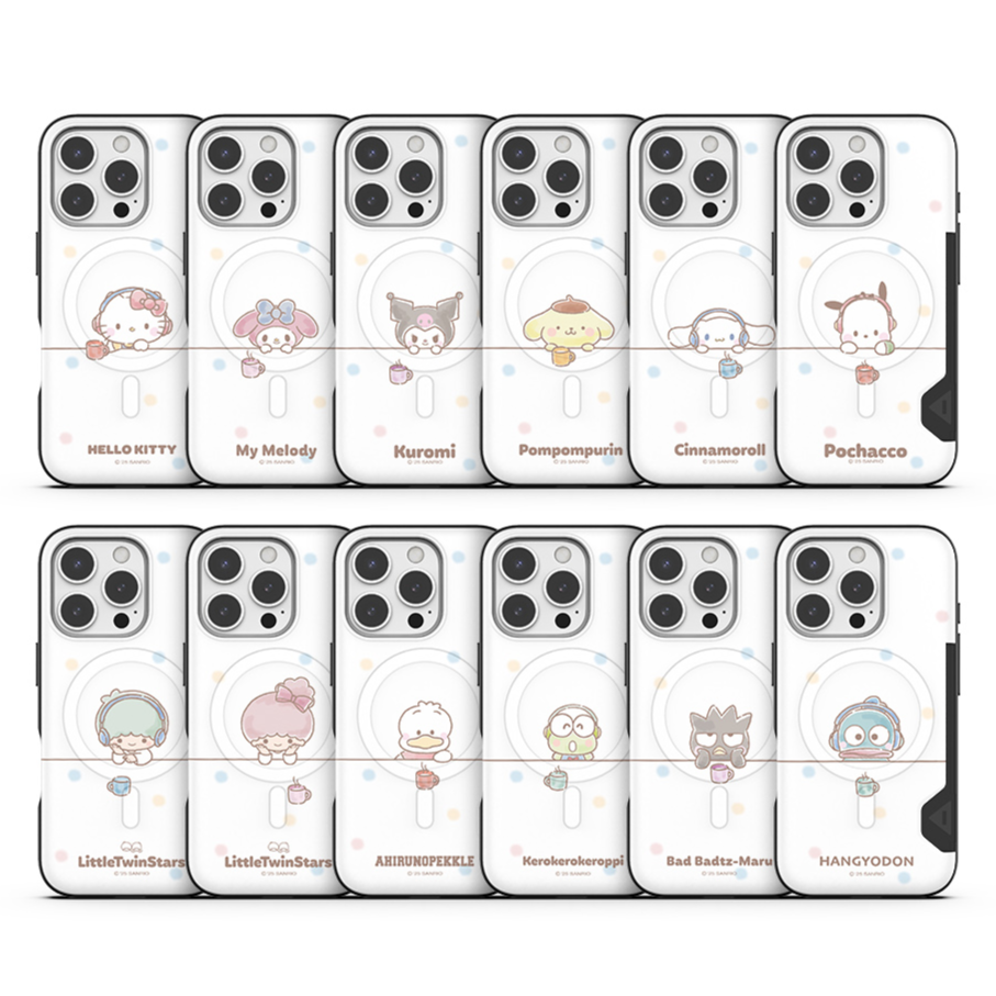 Sanrio - Magsafe Hard Card Case - 防撞插卡磁吸手機保護硬殼 TY