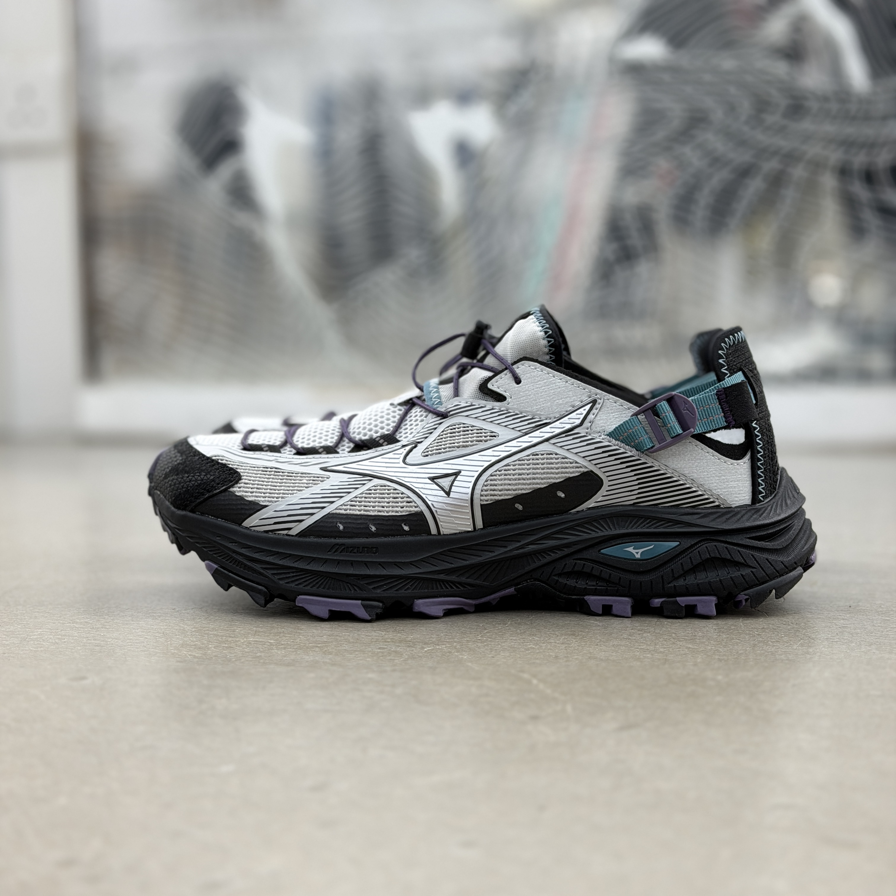 Mizuno Racer Trail SE V2- Grey Black l D1GH261203