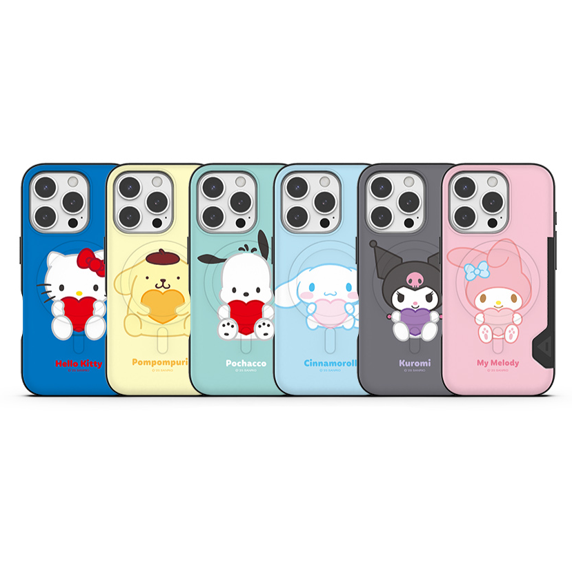 Sanrio - Magsafe Hard Card Case - 防撞插卡磁吸手機保護硬殼 TY