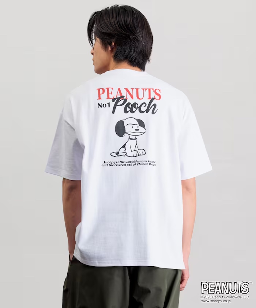 |🇯🇵限定 |PEANUTS 聯名款 1950s 復刻版 SNOOPY 短tee