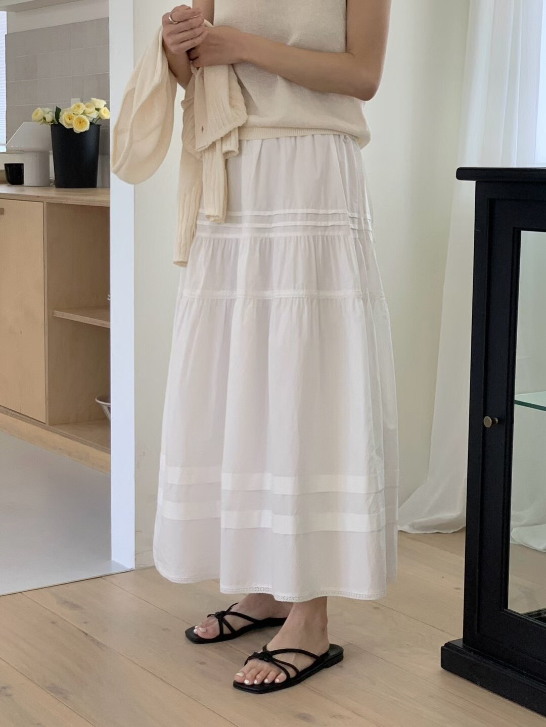 Romantic tocos rope skirt