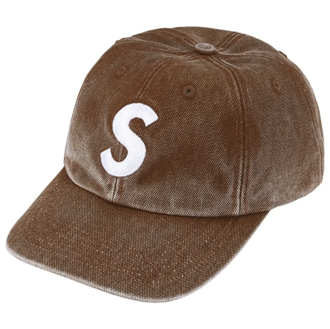 Supreme SS26 Pigment Coated S Logo 6-Panel- Tan