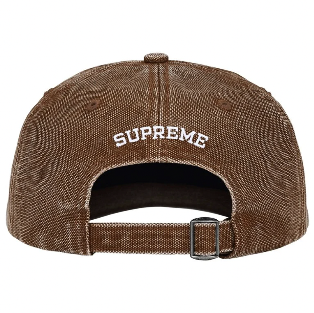 Supreme SS26 Pigment Coated S Logo 6-Panel- Tan