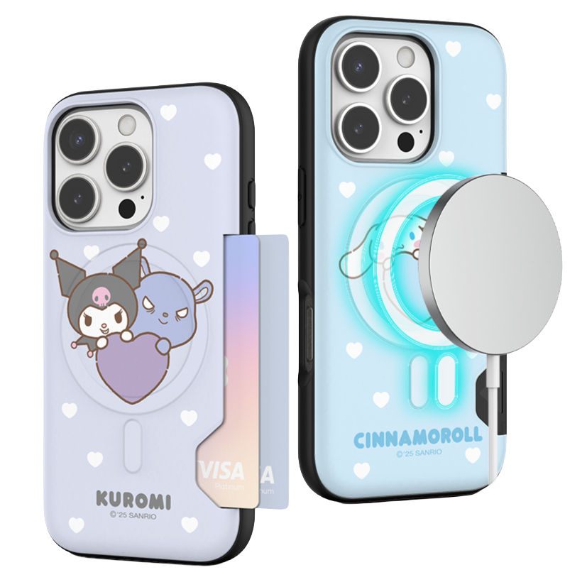 Sanrio - Magsafe Hard Card Case - 防撞插卡磁吸手機保護硬殼 TY