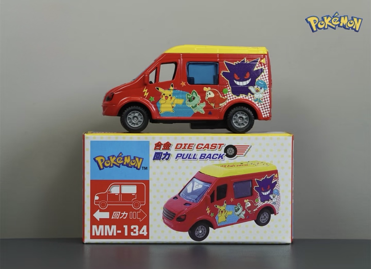 香港合金車/迴力車 - Pokemon 7人車