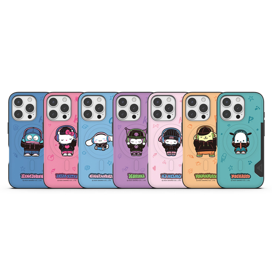 Sanrio - Magsafe Hard Card Case - 防撞插卡磁吸手機保護硬殼 TY