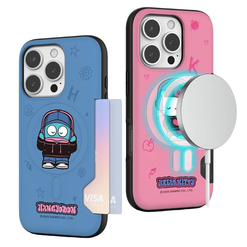 Sanrio - Magsafe Hard Card Case - 防撞插卡磁吸手機保護硬殼 TY