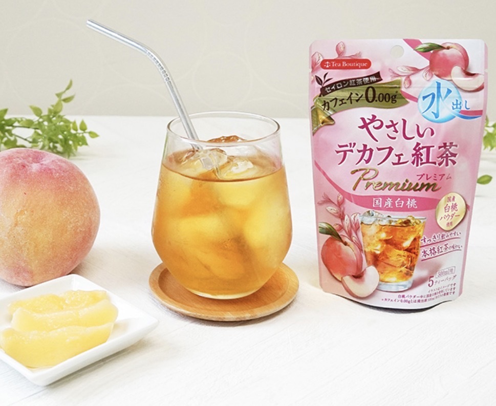 【最新發售】JP TB 無咖因 Premium 國產白桃風味紅茶 5包 8516 TK260403