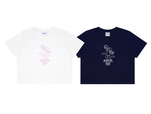 【韓國預購】SKR030404 MARKM 女裝 Joyful Day 短款短袖上衣