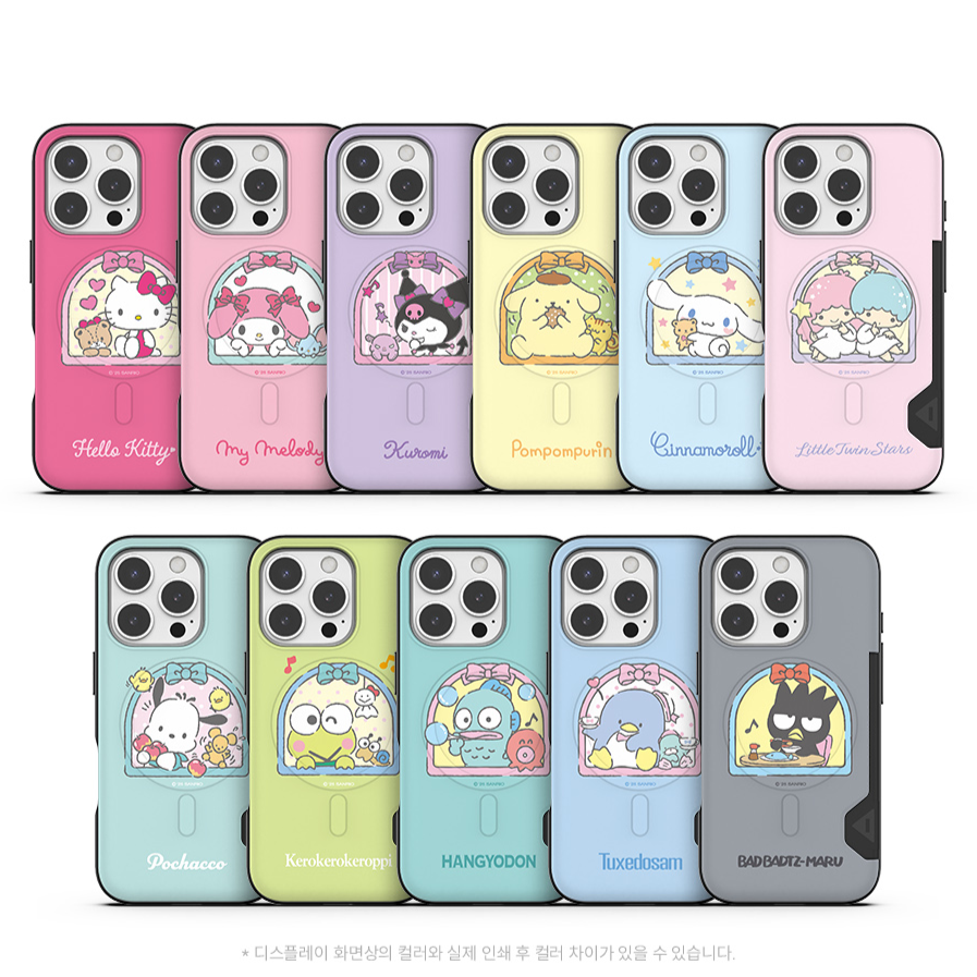 Sanrio - Magsafe Hard Card Case - 防撞插卡磁吸手機保護硬殼 TY