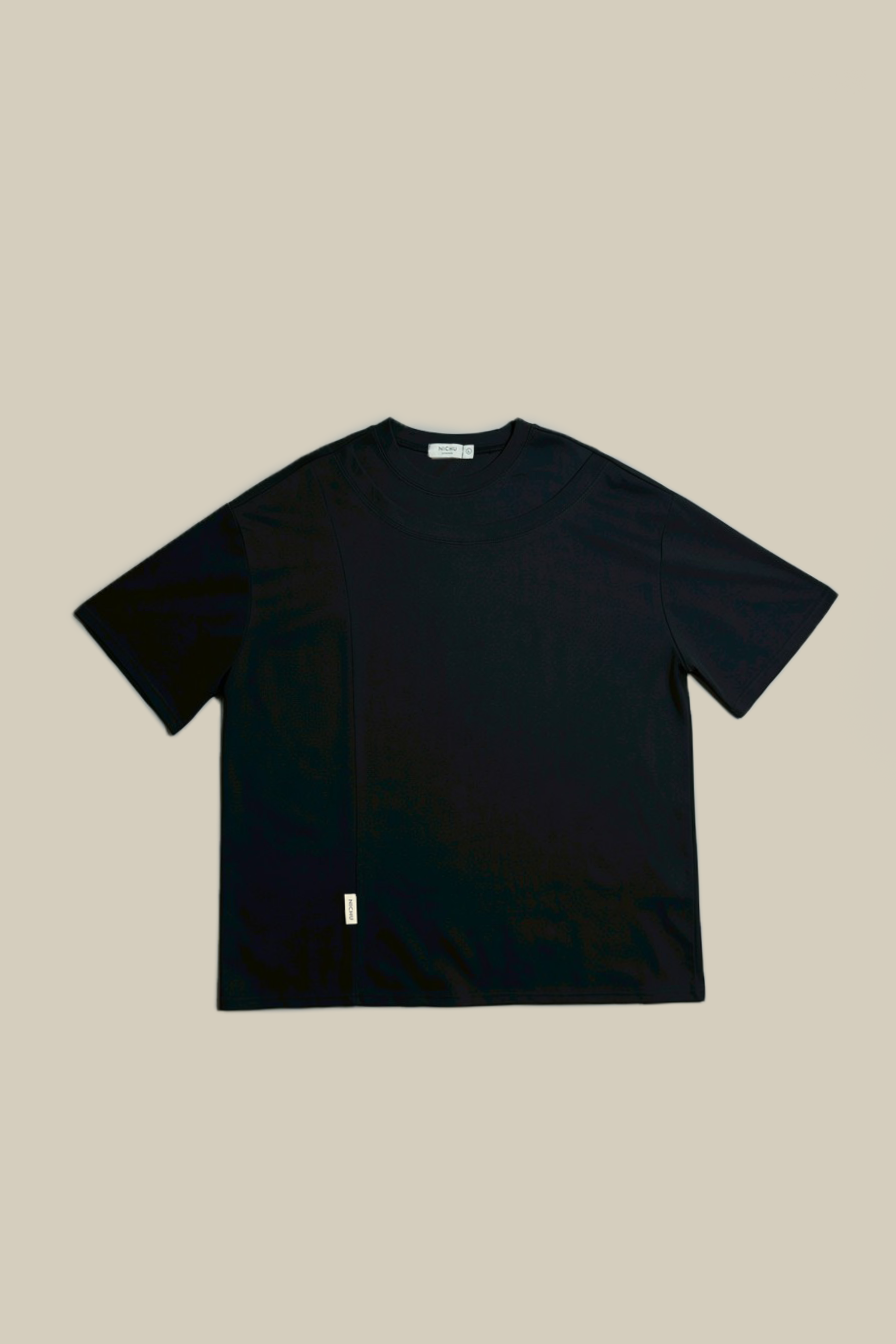 Layered-Look Oversized T-Shirt (U)