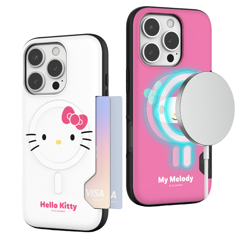 Sanrio - Magsafe Hard Card Case - 防撞插卡磁吸手機保護硬殼 TY