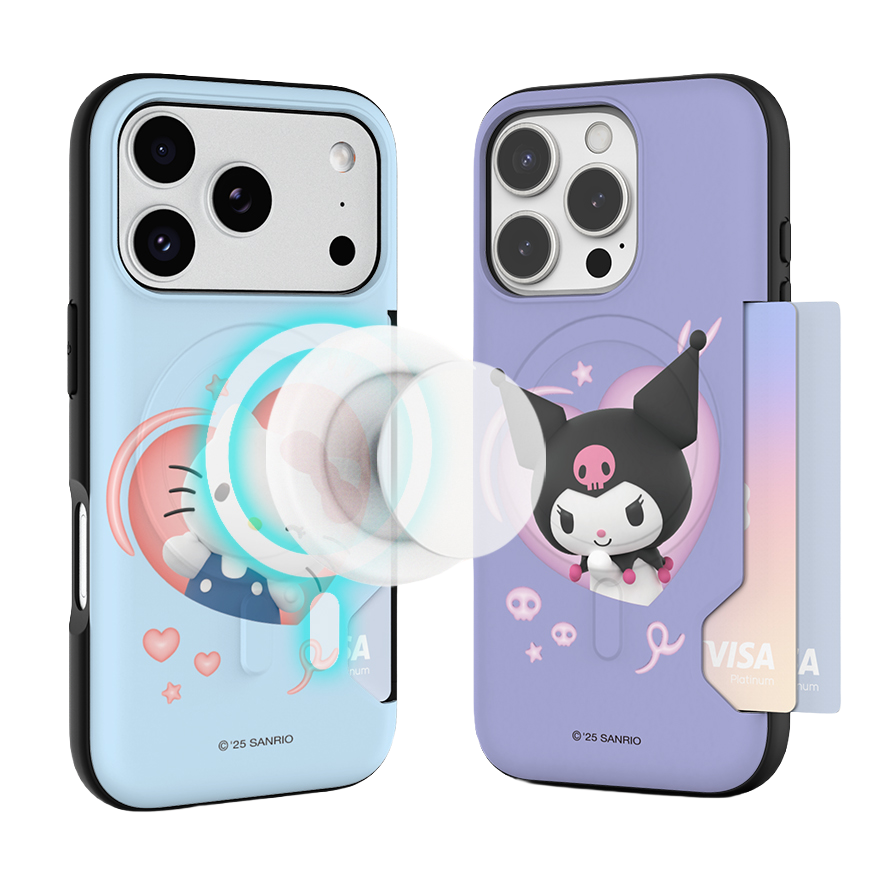 Sanrio - Magsafe Hard Card Case - 防撞插卡磁吸手機保護硬殼 TY