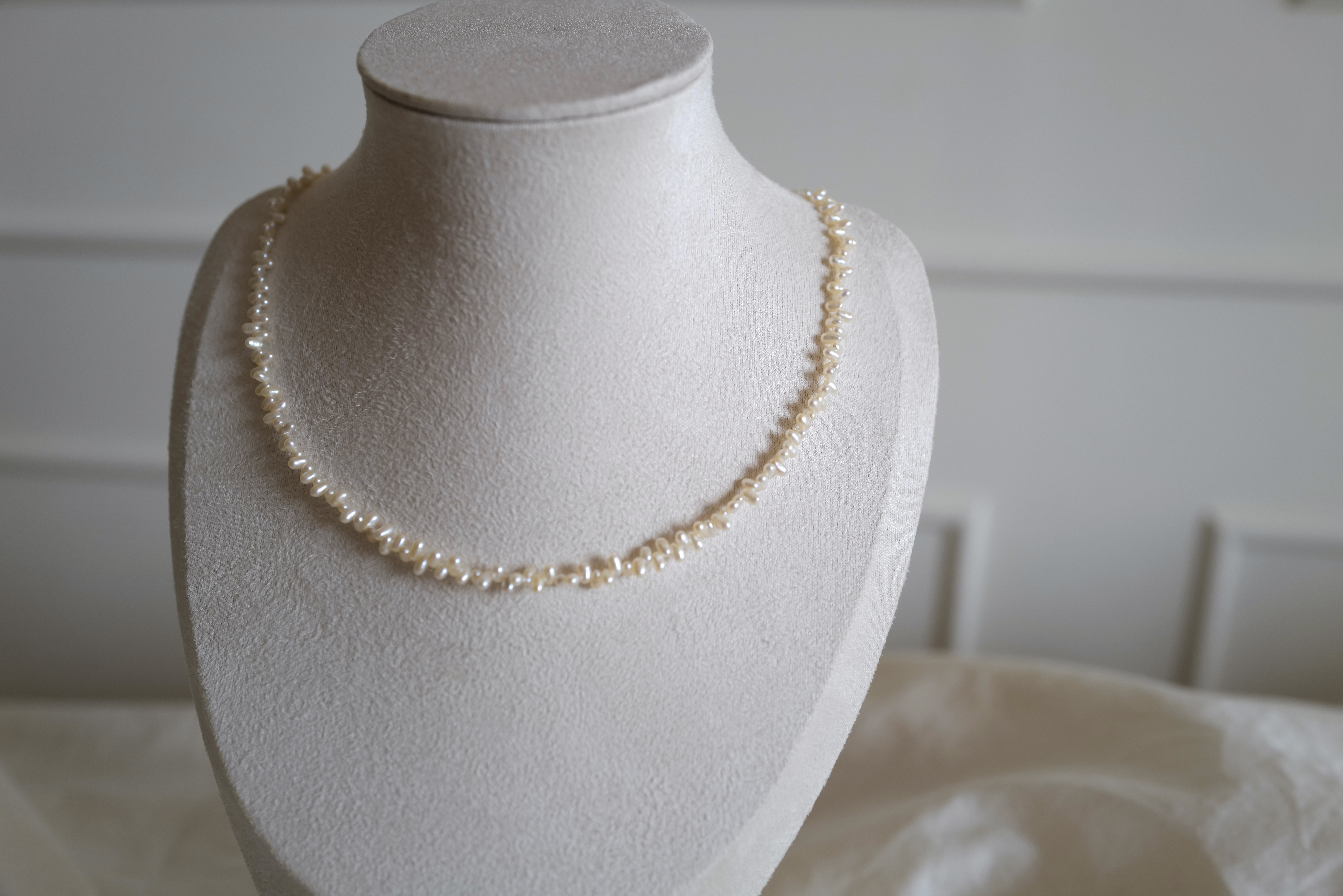 Petit Rhythm | 14K微光連綿珍珠項鏈