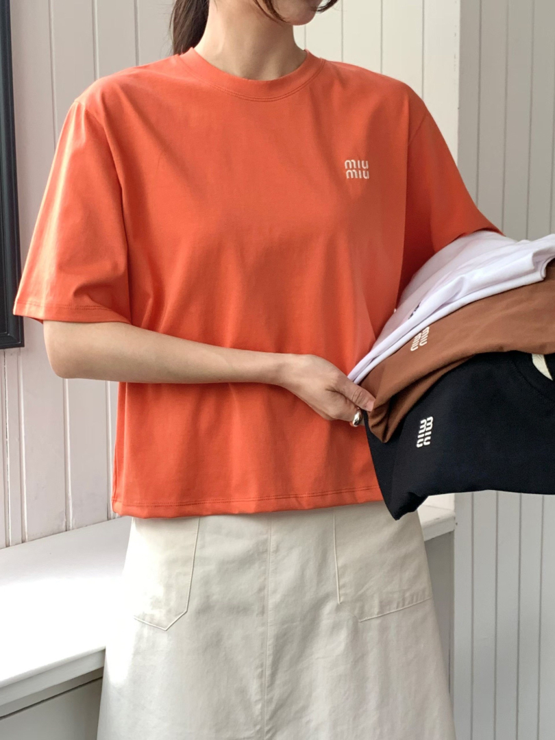 韓系小logo質感款｜簡約百搭短袖棉T