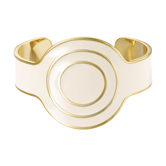 1BU0407-181 [BANGLEUP] Gypset Cuff - Sand White #BUP23-GYP-MAI03 (EU)