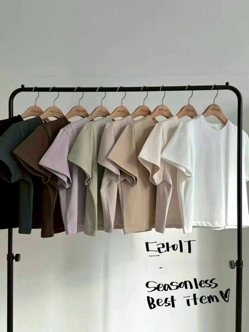 打造耐看不膩的日常穿搭★高質感素面棉T