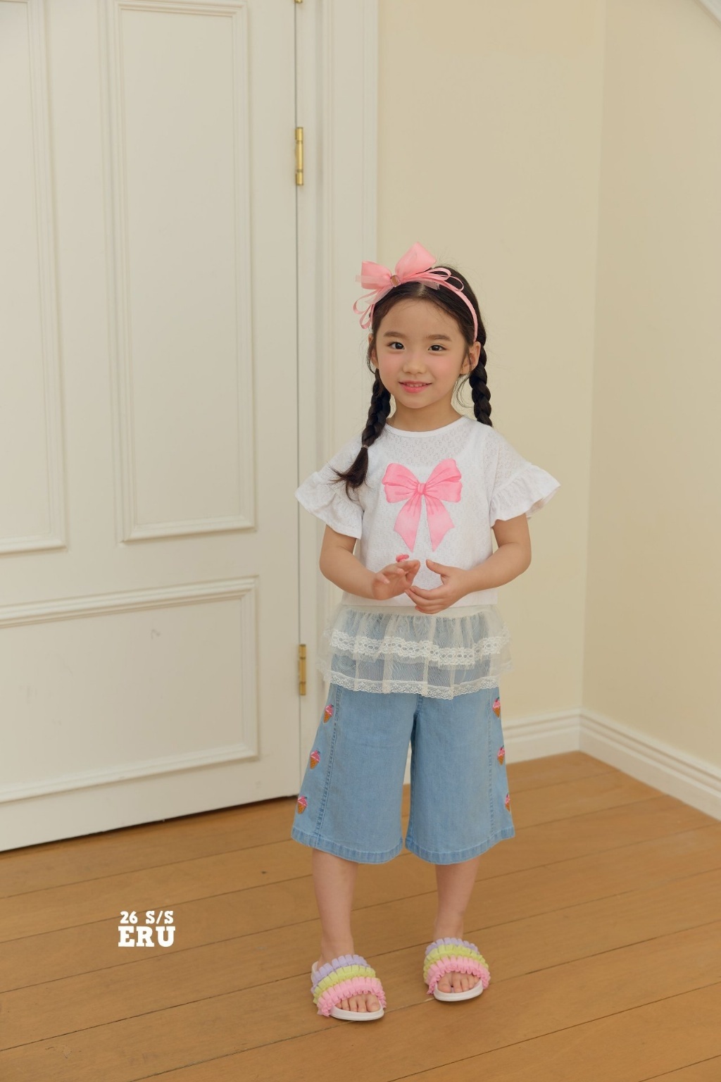 正韓夏Eru 蕾絲拼接背心