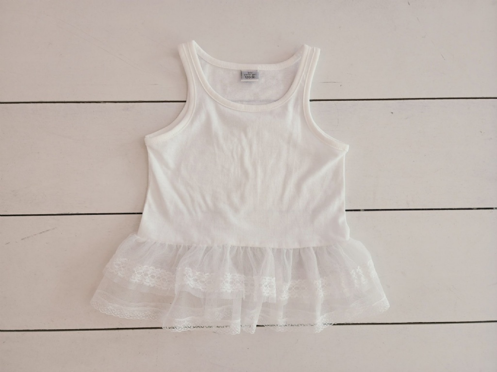 正韓夏Eru 蕾絲拼接背心