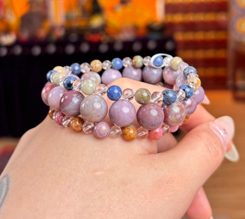 AB260403-G109 紫雲赤焰天運之紫頂級舒俱萊設計款手串（備註手圍）（包龍虎山開光，需客戶留中文名，性別，出生年月日）（一物一證書）(預計5月尾到貨)(只限尖沙咀門市自取不包郵)