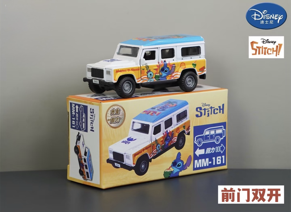 香港合金車/迴力車 - 史迪仔 吉普車