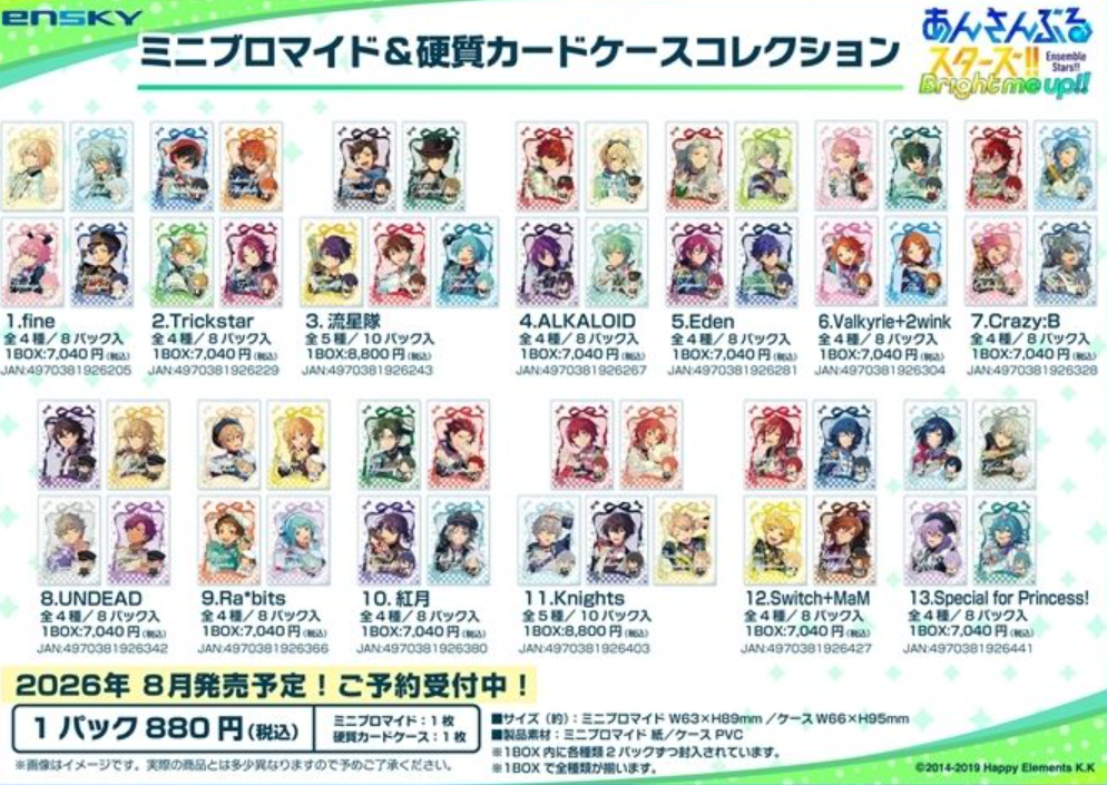 [代購][預訂] ES 10th FES 細相卡 硬卡套 SET BOX