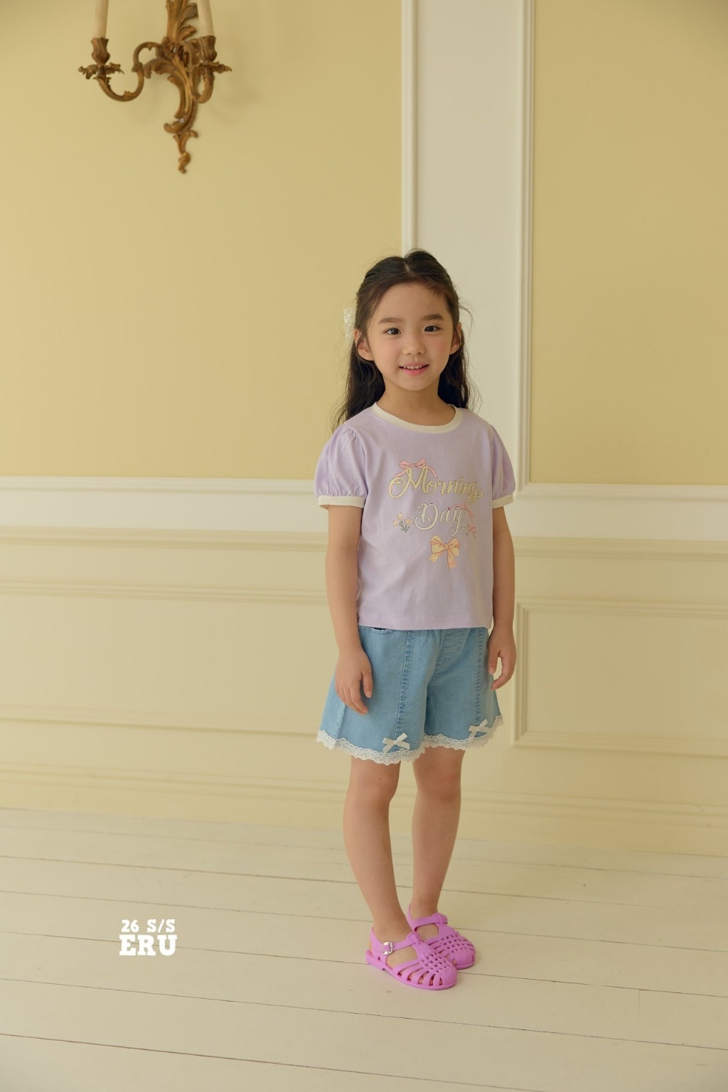 正韓夏Eru 兩色morningday上衣