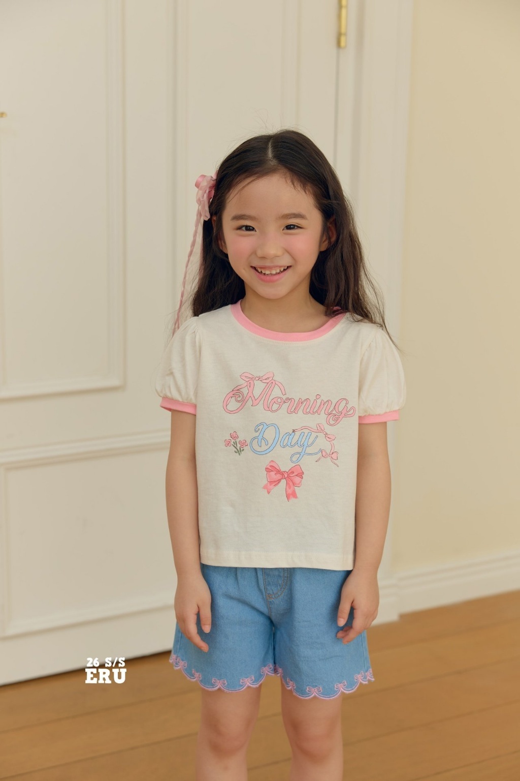 正韓夏Eru 兩色morningday上衣