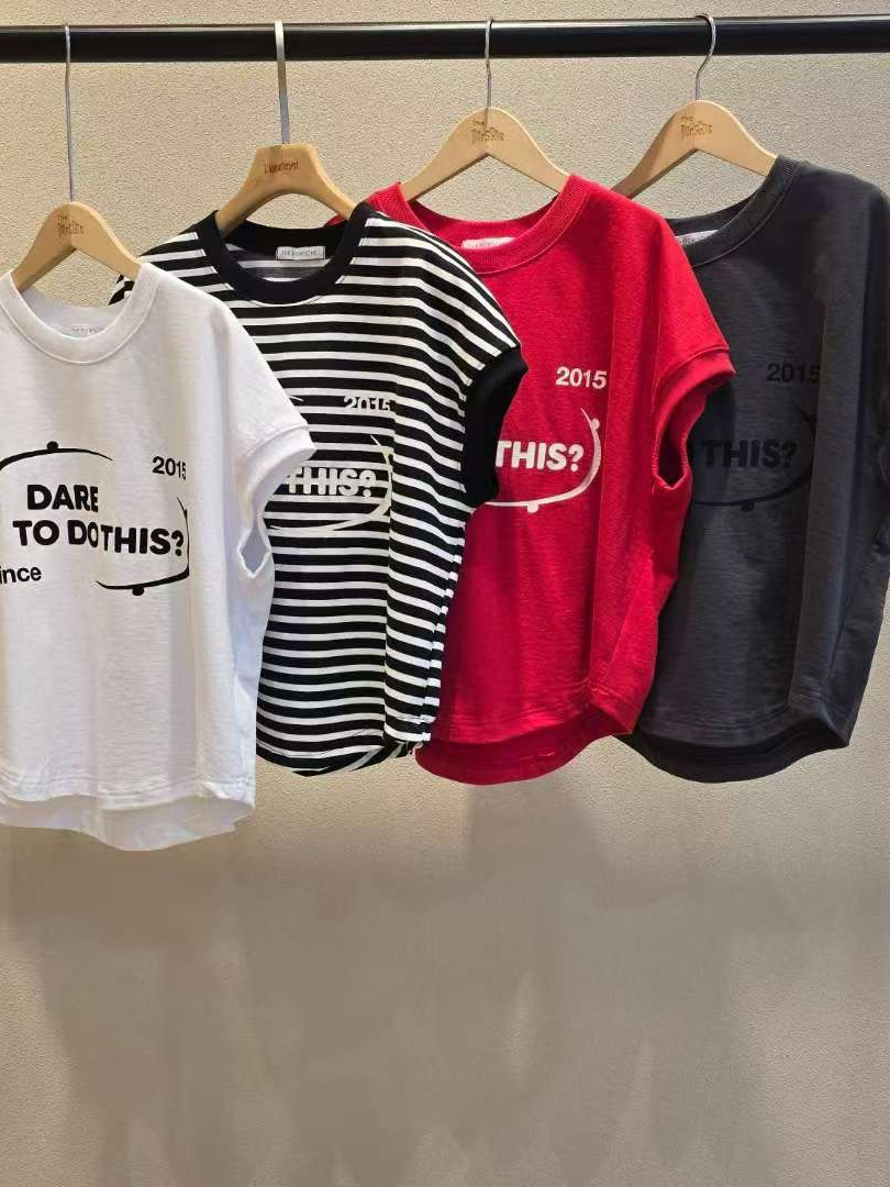 顯腿長百搭款★好比例短袖上衣