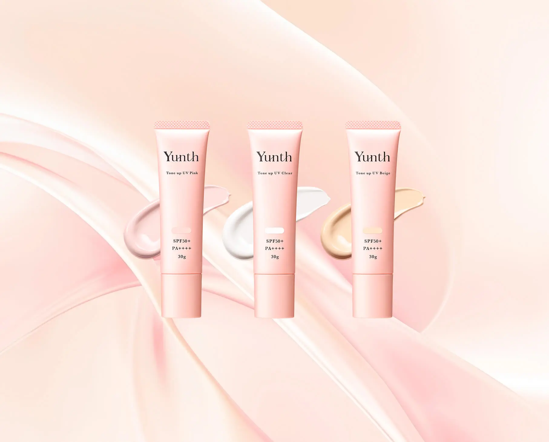 YUNTH WHITE CARE Raw VC Tone-Up UV SPF50+ PA++++ / 30G (三色可選)