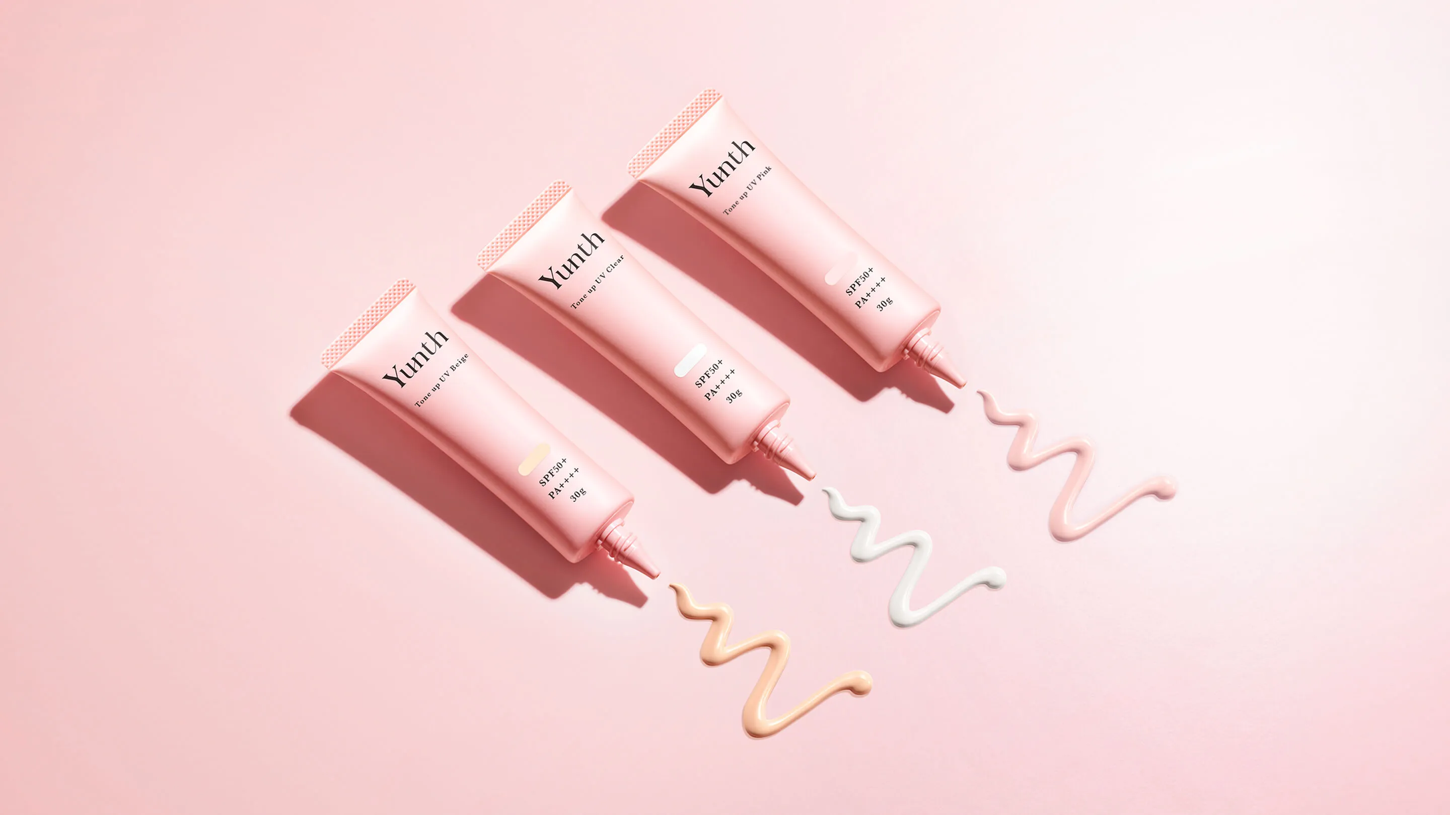 YUNTH WHITE CARE Raw VC Tone-Up UV SPF50+ PA++++ / 30G (三色可選)