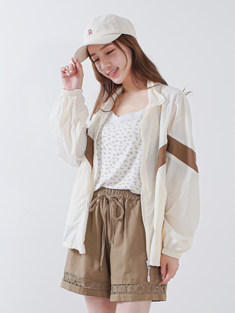 酷甜運動風輕薄夾克