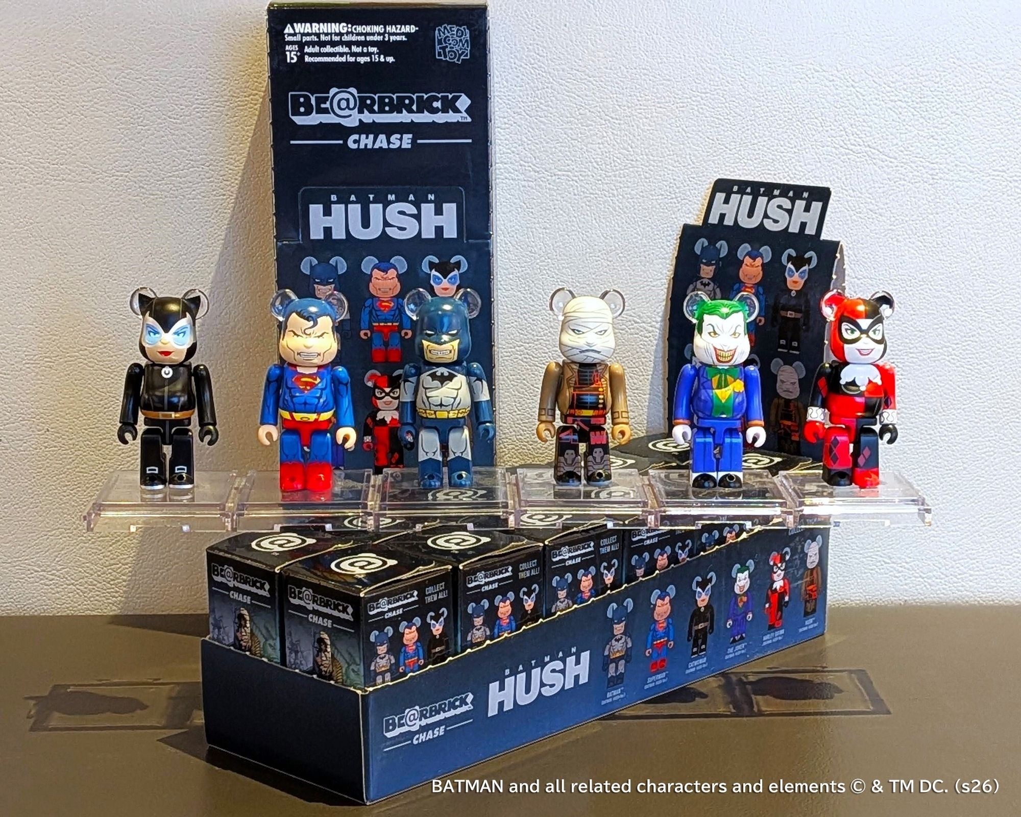 🎏Pre-Order🎏Bearbrick 100% CHASEBATMAN HUSH #1