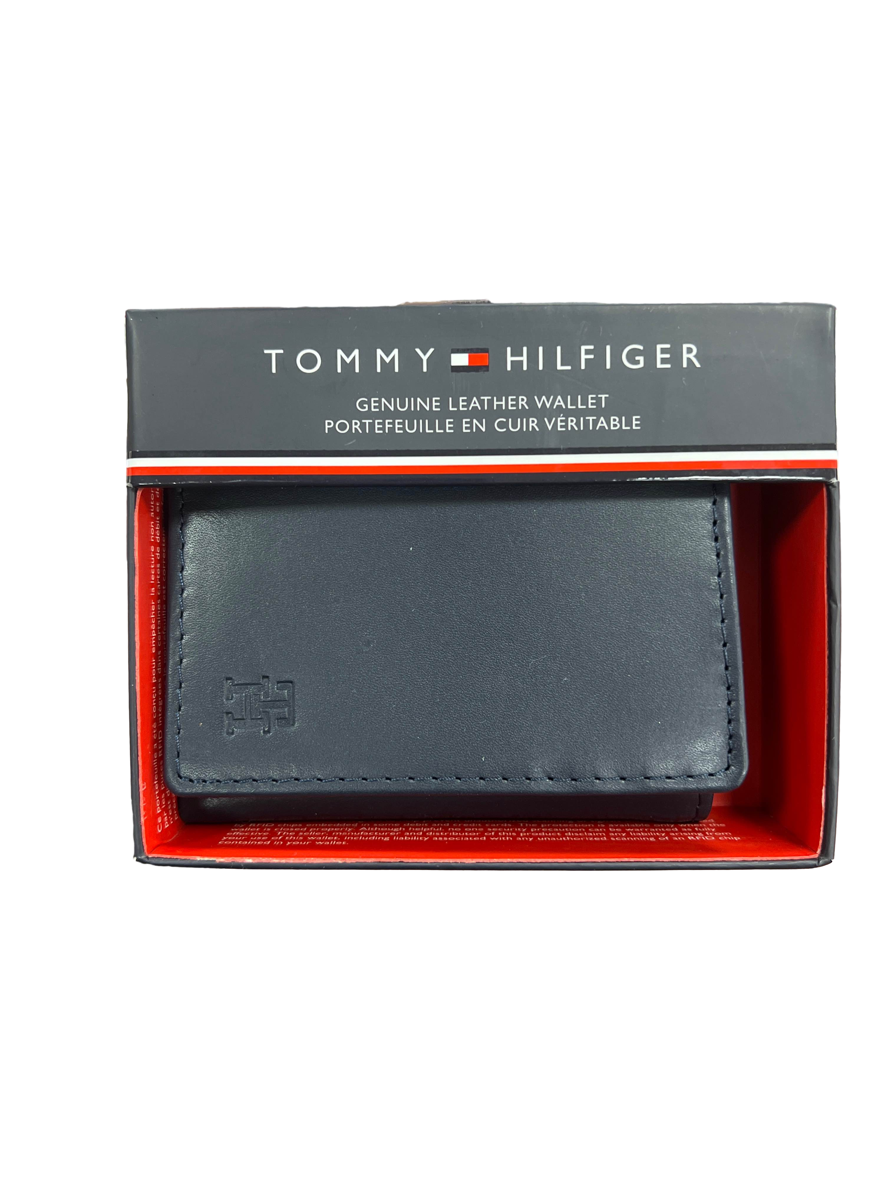 【Tommy Hilfiger USA】Trifold - Portefeuille À Trois Plis 31TL110075  藍