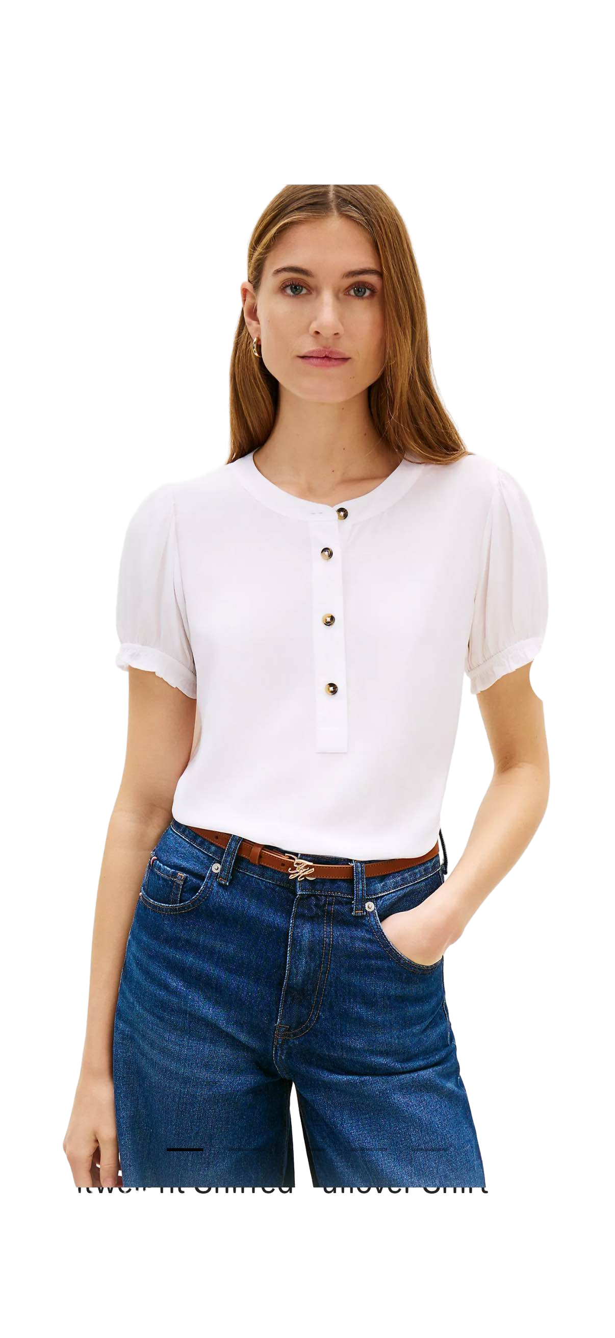 【Tommy Hilfiger USA】Tommy Hilfiger XW08137 100 YCF  白