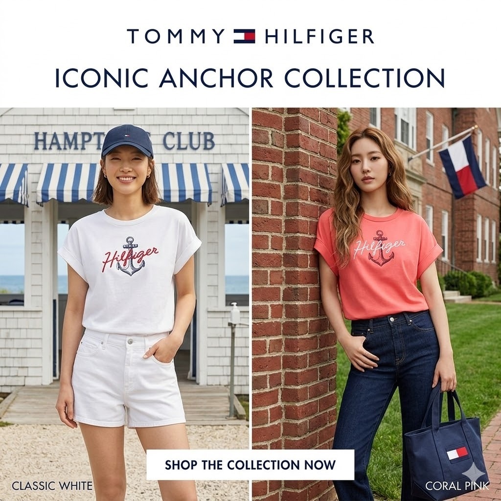 【預購】TOMMY HILFIGER H031705 經典船錨標誌蝙蝠袖 T-Shirt