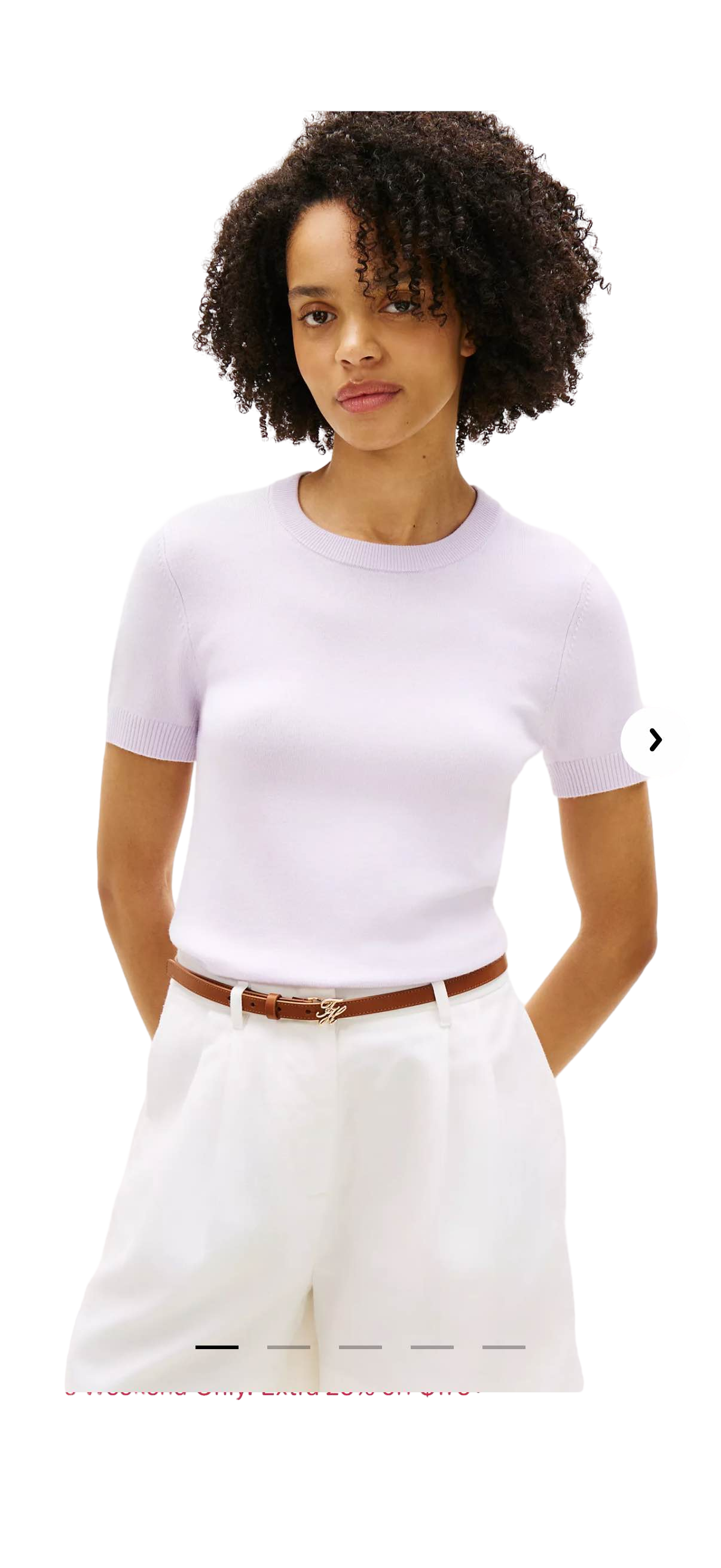 【Tommy Hilfiger USA】Tommy Hilfiger XW08011 500 W0F  紫