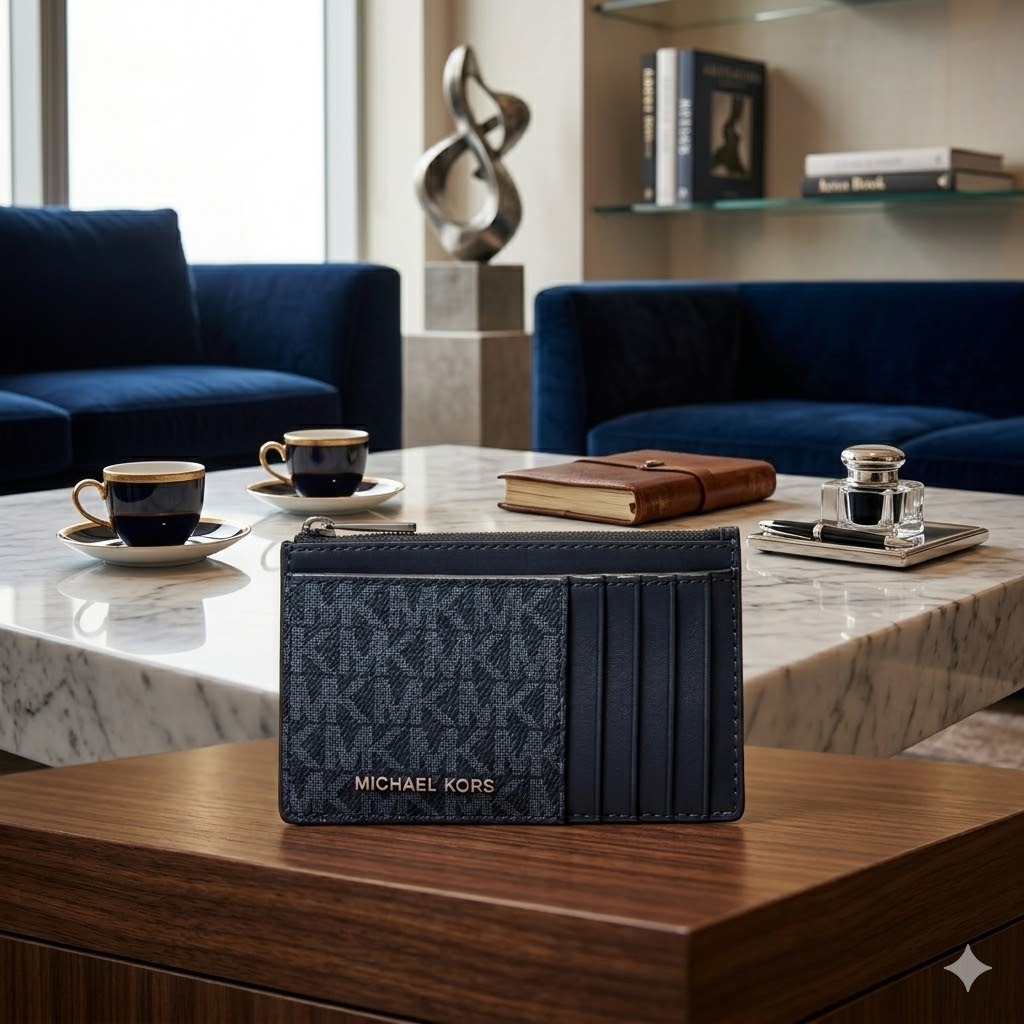 【預購】Michael Kors H040376 男裝拉鏈卡包