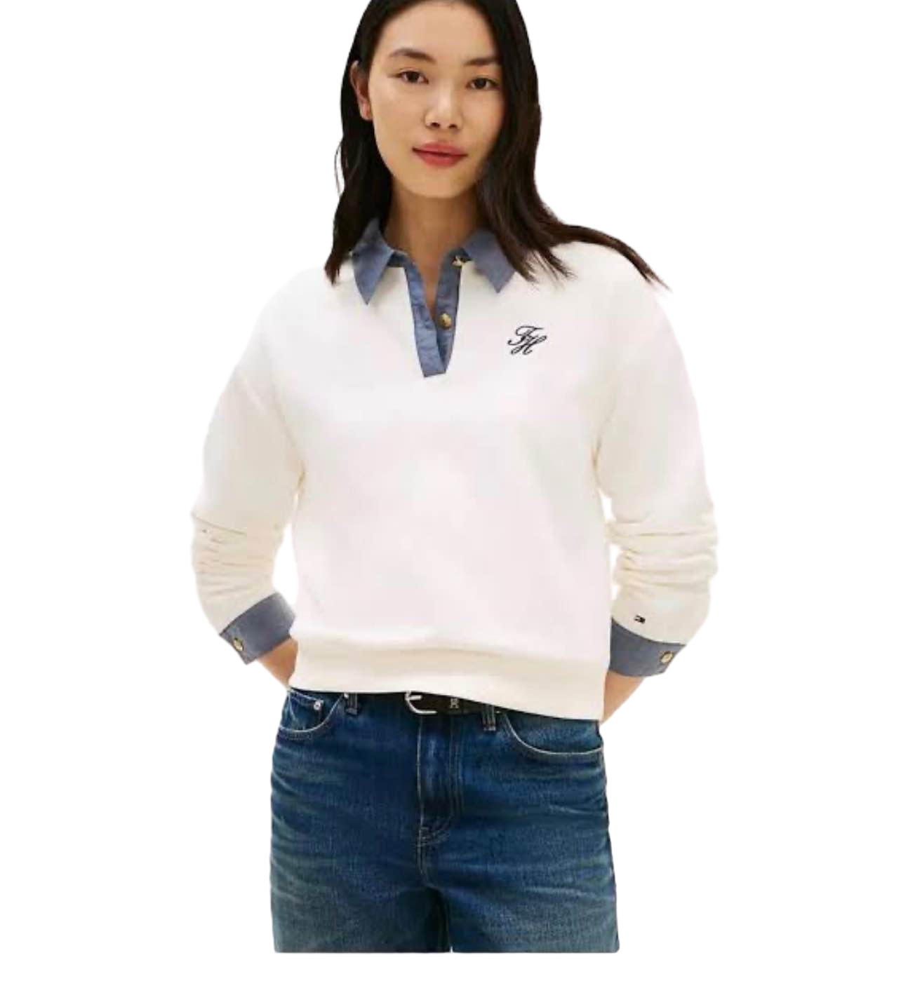 【Tommy Hilfiger USA】Tommy Hilfiger XW08257 100 YA6  白