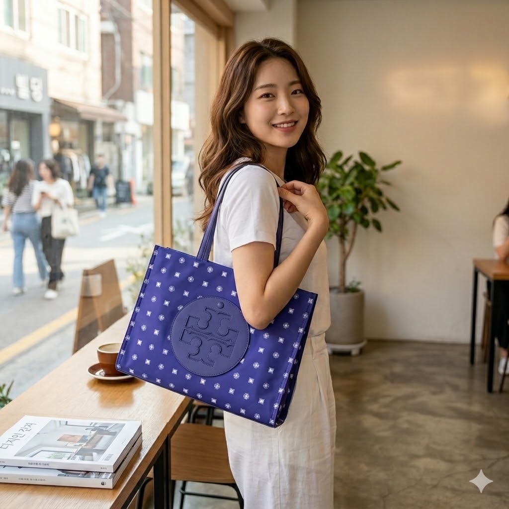 【預購】TORY BURCH H040377 小號Ella印花托特包