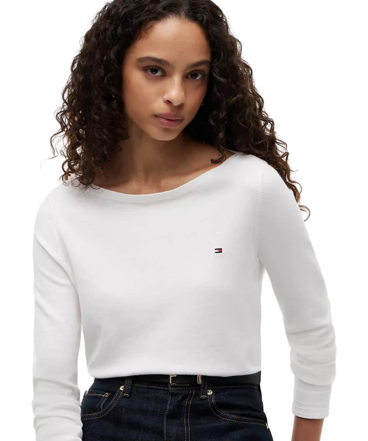 【Tommy Hilfiger USA】Tommy Hilfiger XW07744 100  白