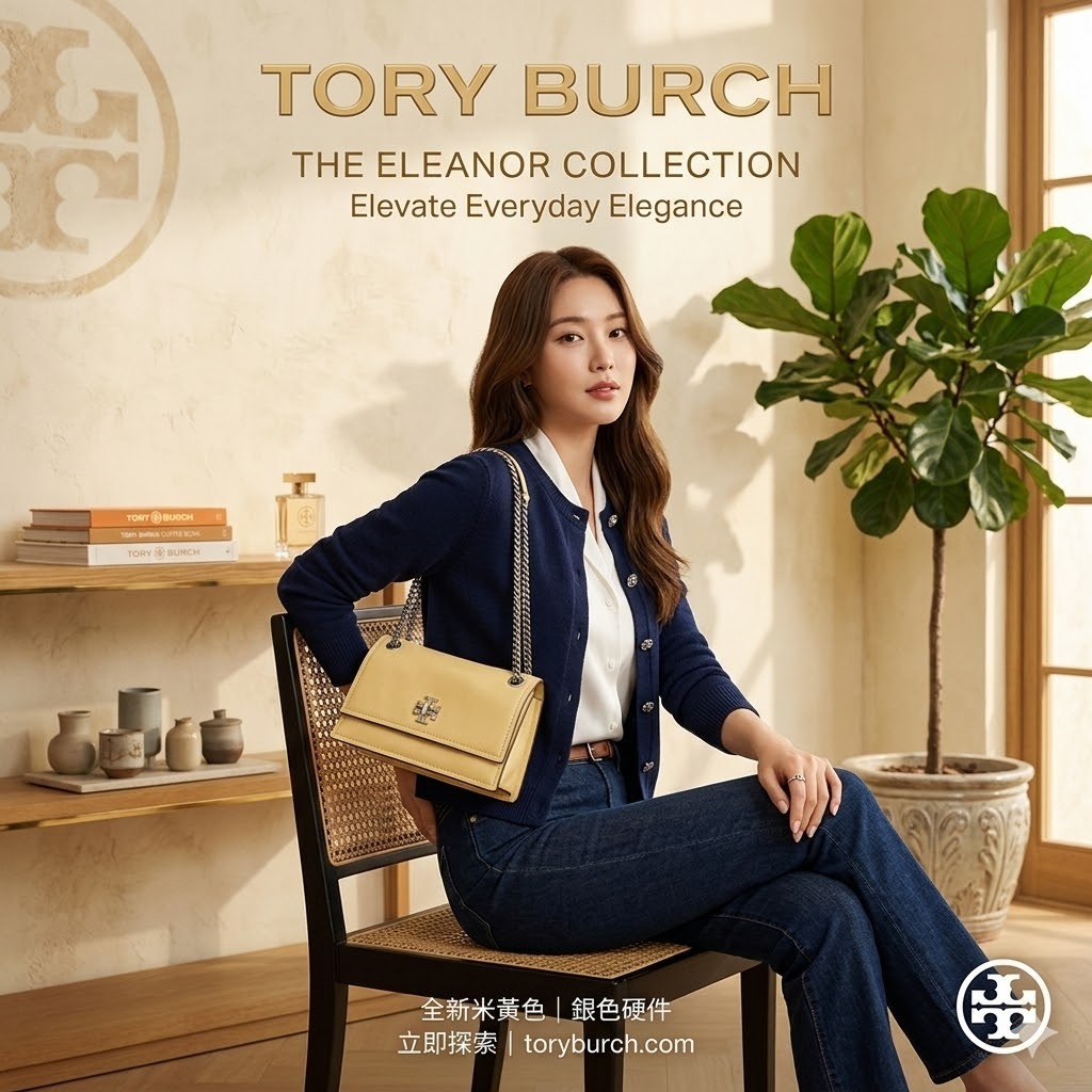 【預購】Tory Burch MINI KIRA TURNLOCK H040383 斜咩袋
