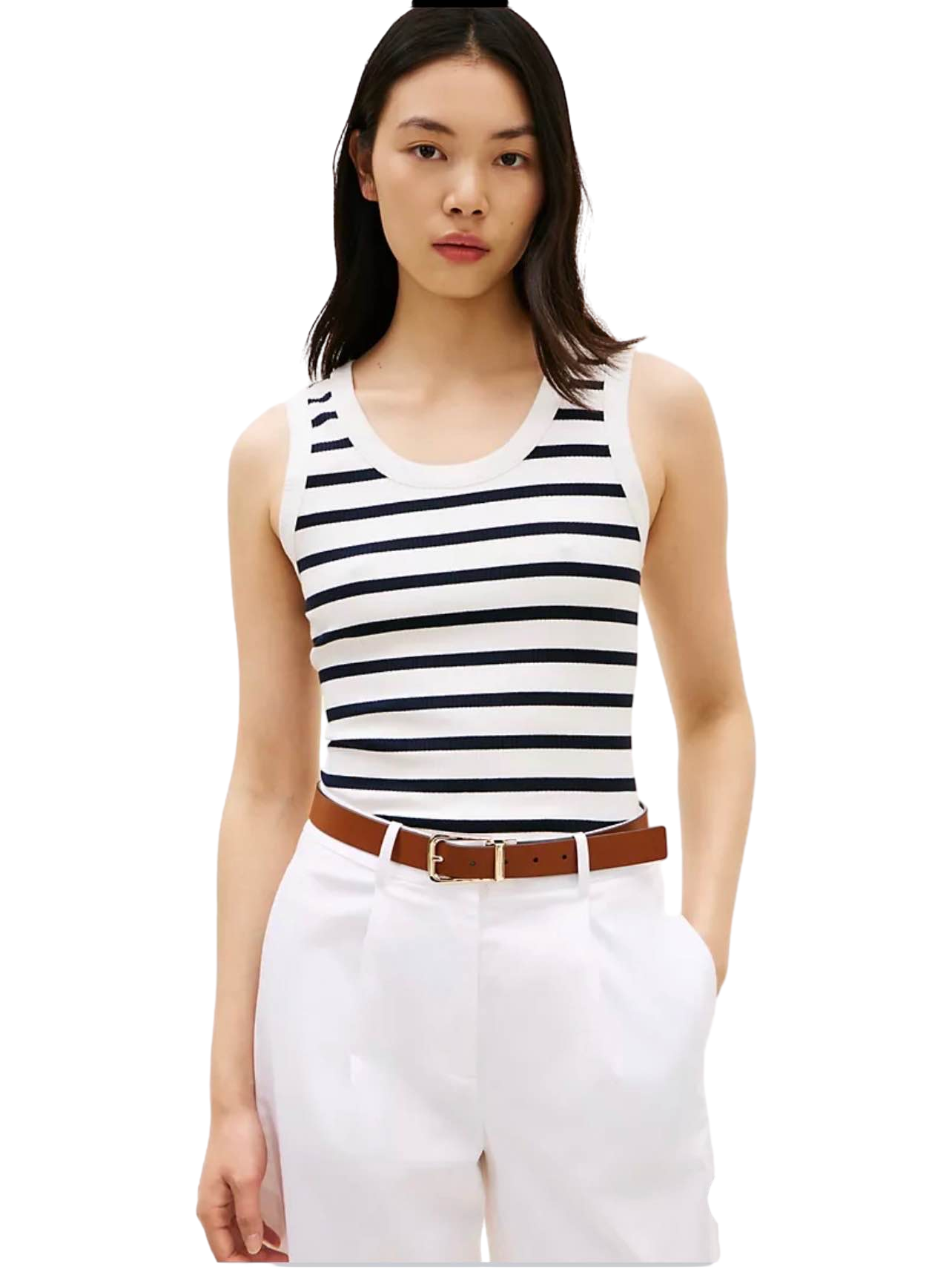 【Tommy Hilfiger USA】Tommy Hilfiger XW08263 101  白