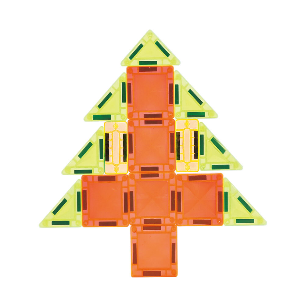 FOOD超人鑽石磁力片20pcs-趣味森林