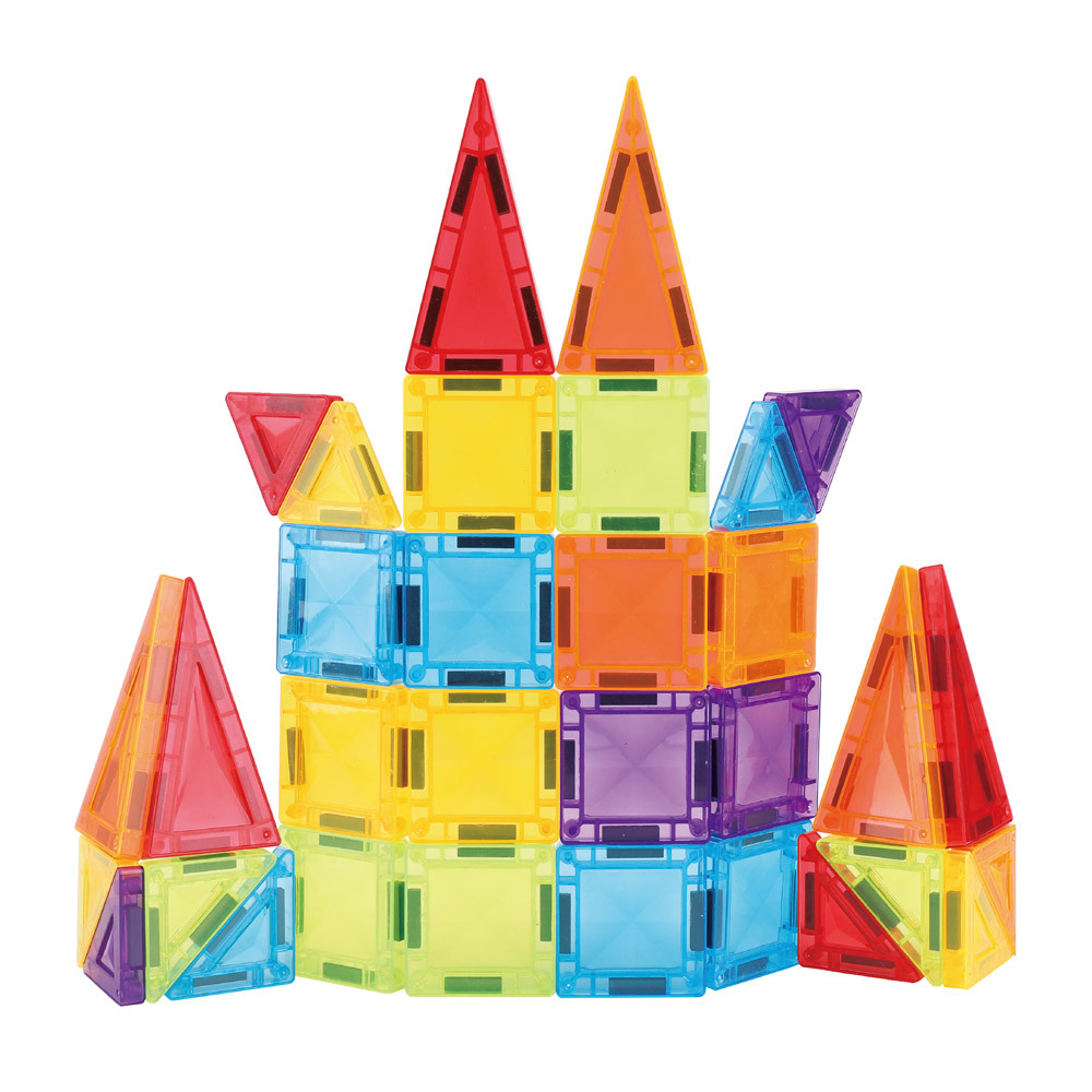 FOOD超人鑽石磁力片36pcs-花園城堡