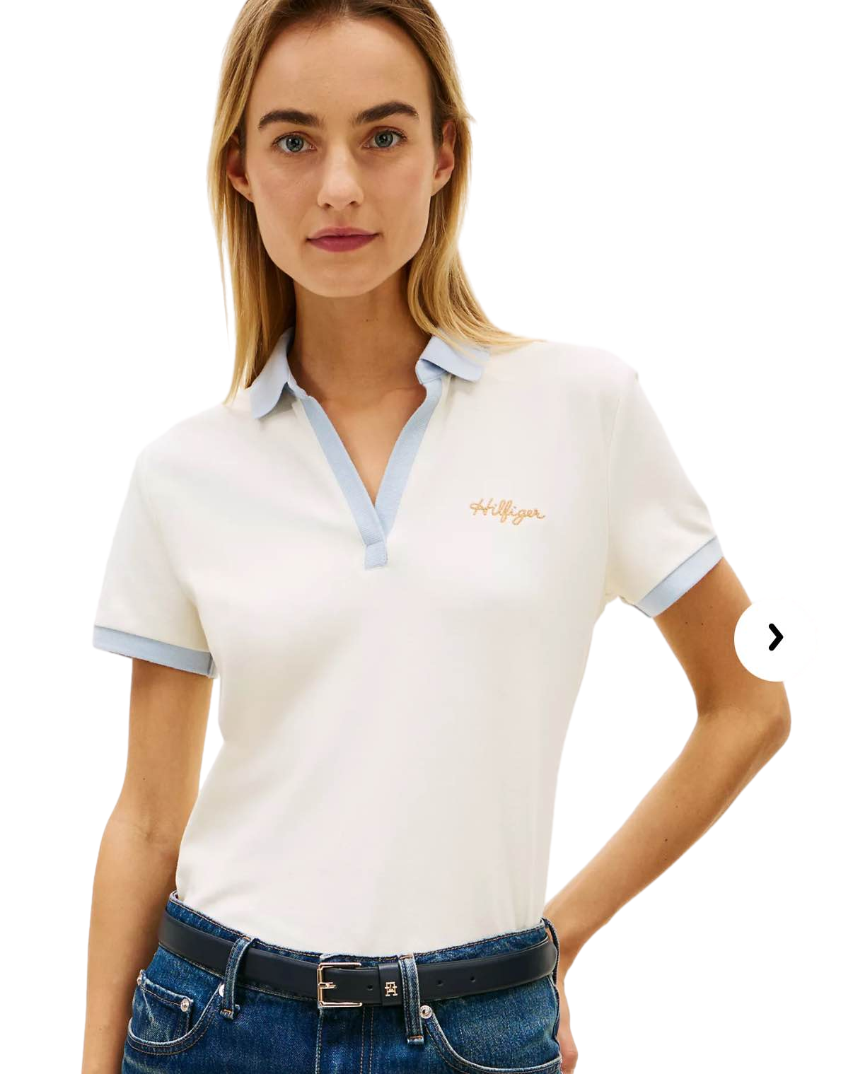 【Tommy Hilfiger USA】Tommy Hilfiger Polo XW08115 101 YA6  藍