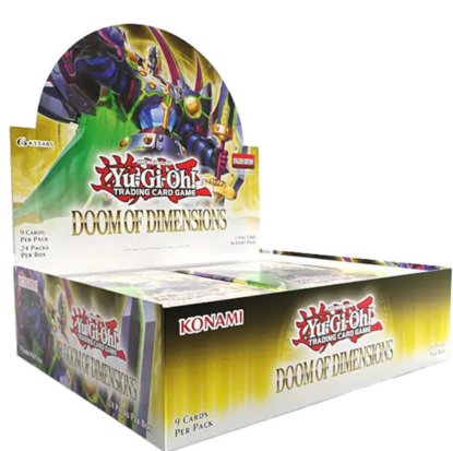 YUGIOH DOOM OF DIMENSIONS - BOOSTER BOX
