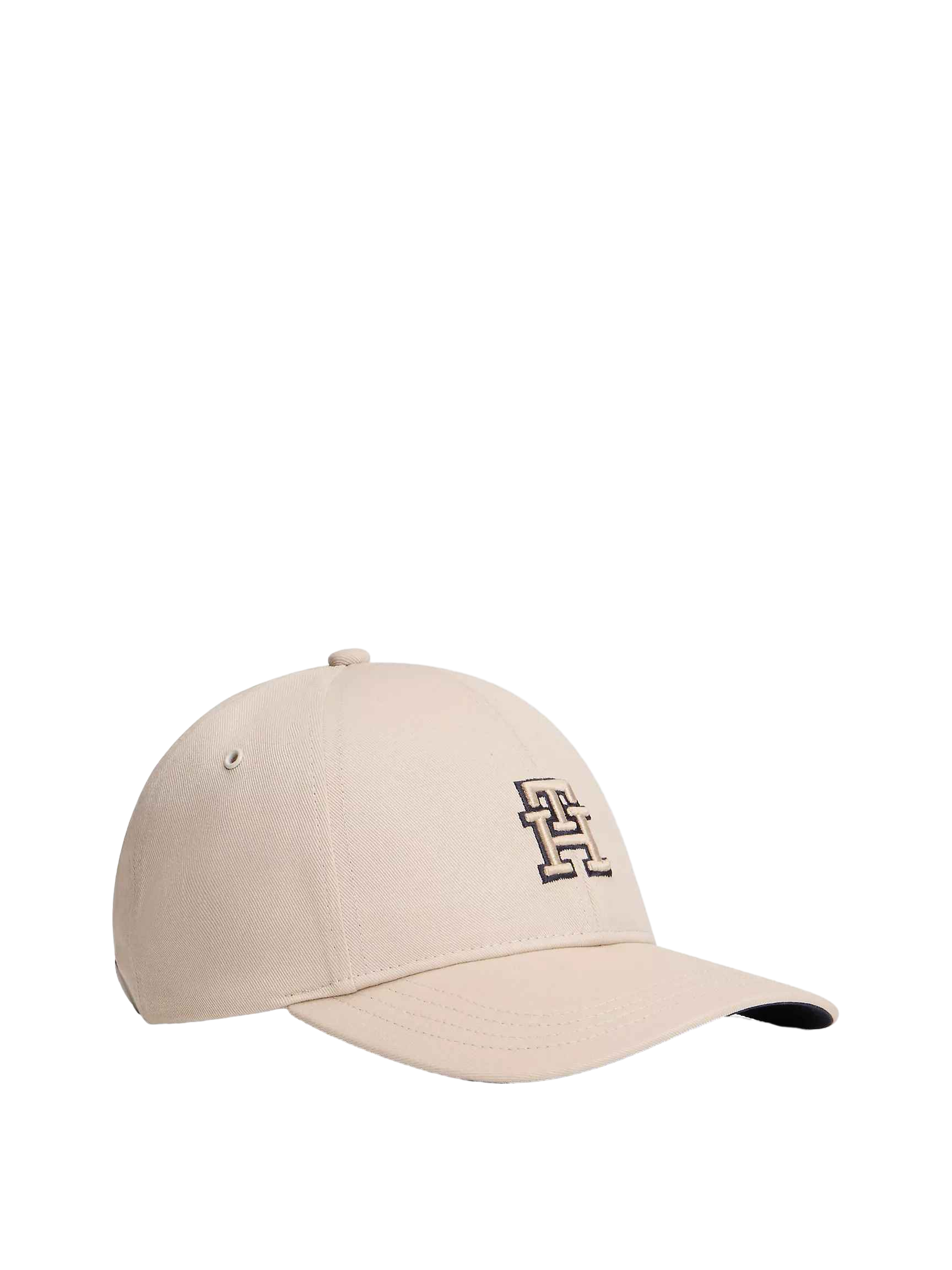 【Tommy Hilfiger USA】Embroidered Monogram Baseball Cap 69JA822 230 AEP  咖