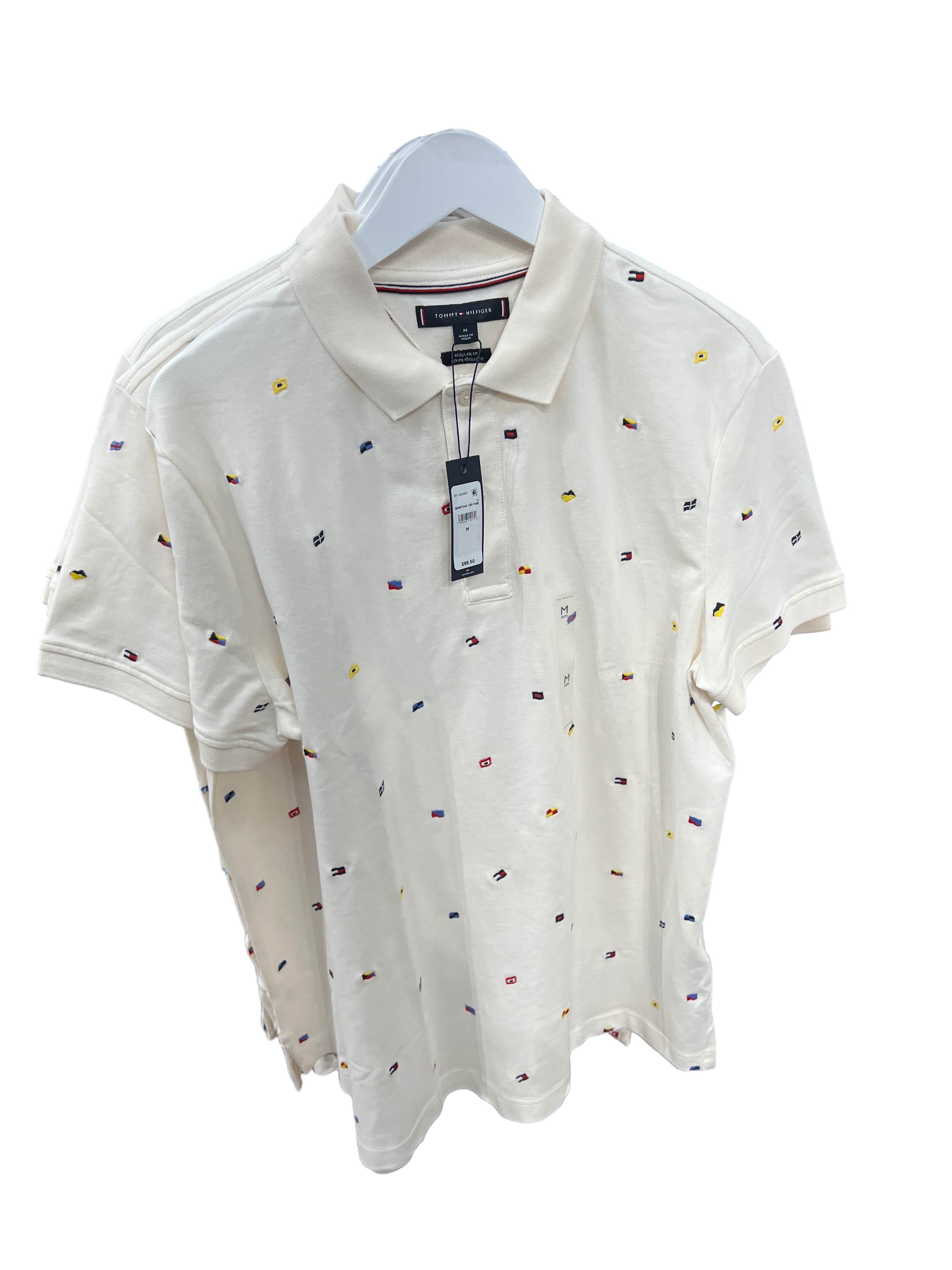 【Tommy Hilfiger USA】Tommy Hilfiger XM07342 100 YA8  白