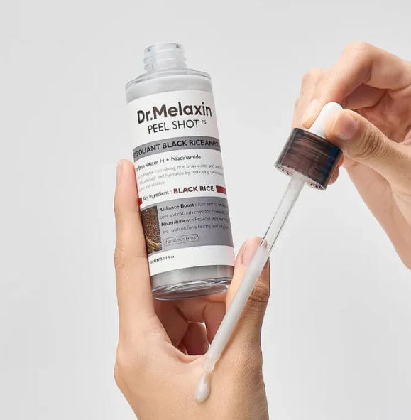 Dr.Melaxin Peel Shot Exfoliant Black Rice Ampoule 80ml